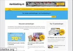 Sites similar to aanbieding.nl