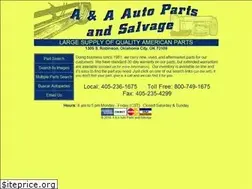 Sites similar to aandaautopartsokc.com