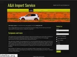 Sites similar to aandaimportservice.com
