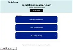 Sites similar to aandatransmission.com