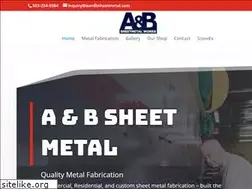 Sites similar to aandbsheetmetal.com