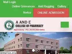 Sites similar to aandepharmacycollege.com
