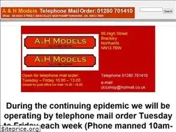 Sites similar to aandhmodels.co.uk