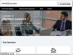 Sites similar to aandilawyers.com.au