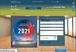 Sites similar to aandkrentals.net