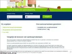 Sites similar to aankoopmakelaarstarieven.com