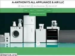 Sites similar to aanthonysappliance.com
