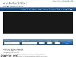 Sites similar to aanukabeachresort.com.au