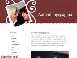Sites similar to aanvullingspagina.nl