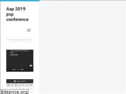 Sites similar to aap2019pspconference.com