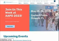 Sites similar to aapd.org