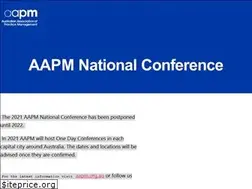 Sites similar to aapmconference.com.au