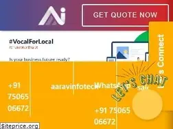 Sites similar to aaravinfotech.com