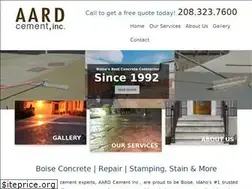 Sites similar to aardcementboise.com