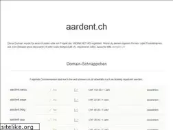 Sites similar to aardent.ch