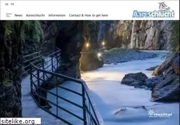 Sites similar to aareschlucht.ch