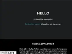 Sites similar to aarn.dev
