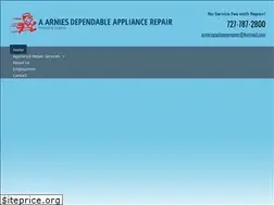 Sites similar to aarniesappliancerepair.com