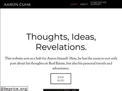 Sites similar to aaroncuha.com