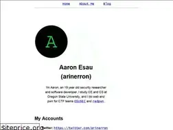 Sites similar to aaronesau.com