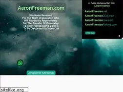 Sites similar to aaronfreeman.com