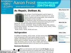 Sites similar to aaronfrost.com