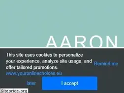 Sites similar to aaronharp.com