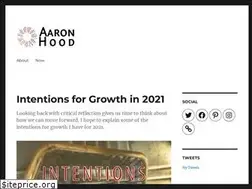 Sites similar to aaronhood.net