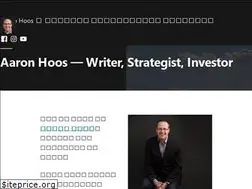 Sites similar to aaronhoos.com