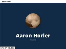 Sites similar to aaronhorler.com