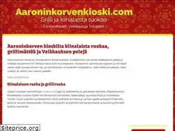 Sites similar to aaroninkorvenkioski.com