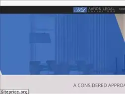 Sites similar to aaronlegal.com.au
