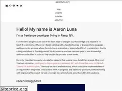 Sites similar to aaronluna.dev