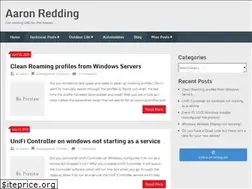 Sites similar to aaronredding.com