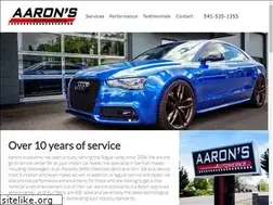 Sites similar to aaronsautowerks.com