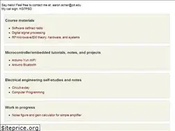 Sites similar to aaronscher.com