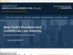 Sites similar to aaronschlossberglaw.com