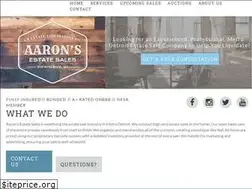 Sites similar to aaronsestatesales.com