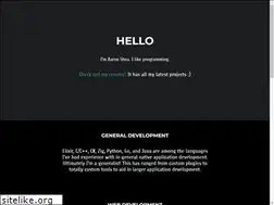 Sites similar to aaronshea.me