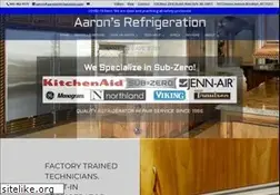 Sites similar to aaronsrefrigeration.com