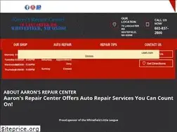 Sites similar to aaronsrepaircenter.com