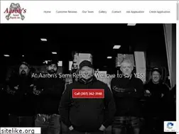 Sites similar to aaronssemirepair.net