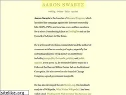 Sites similar to aaronsw.com