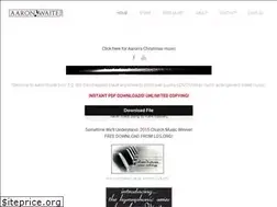 Sites similar to aaronwaite.com