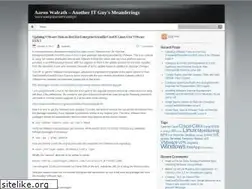 Sites similar to aaronwalrath.wordpress.com