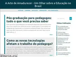 Sites similar to aartedeamadurecer.com.br