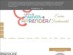 Sites similar to aartedeensinareaprender.com.br