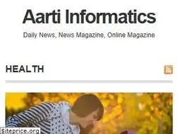 Sites similar to aartiinformatics.com