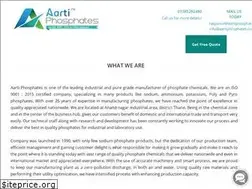 Sites similar to aartiphosphatesindia.com