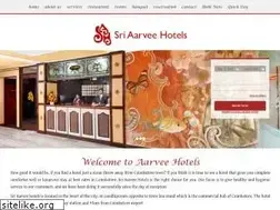 Sites similar to aarveehotel.in